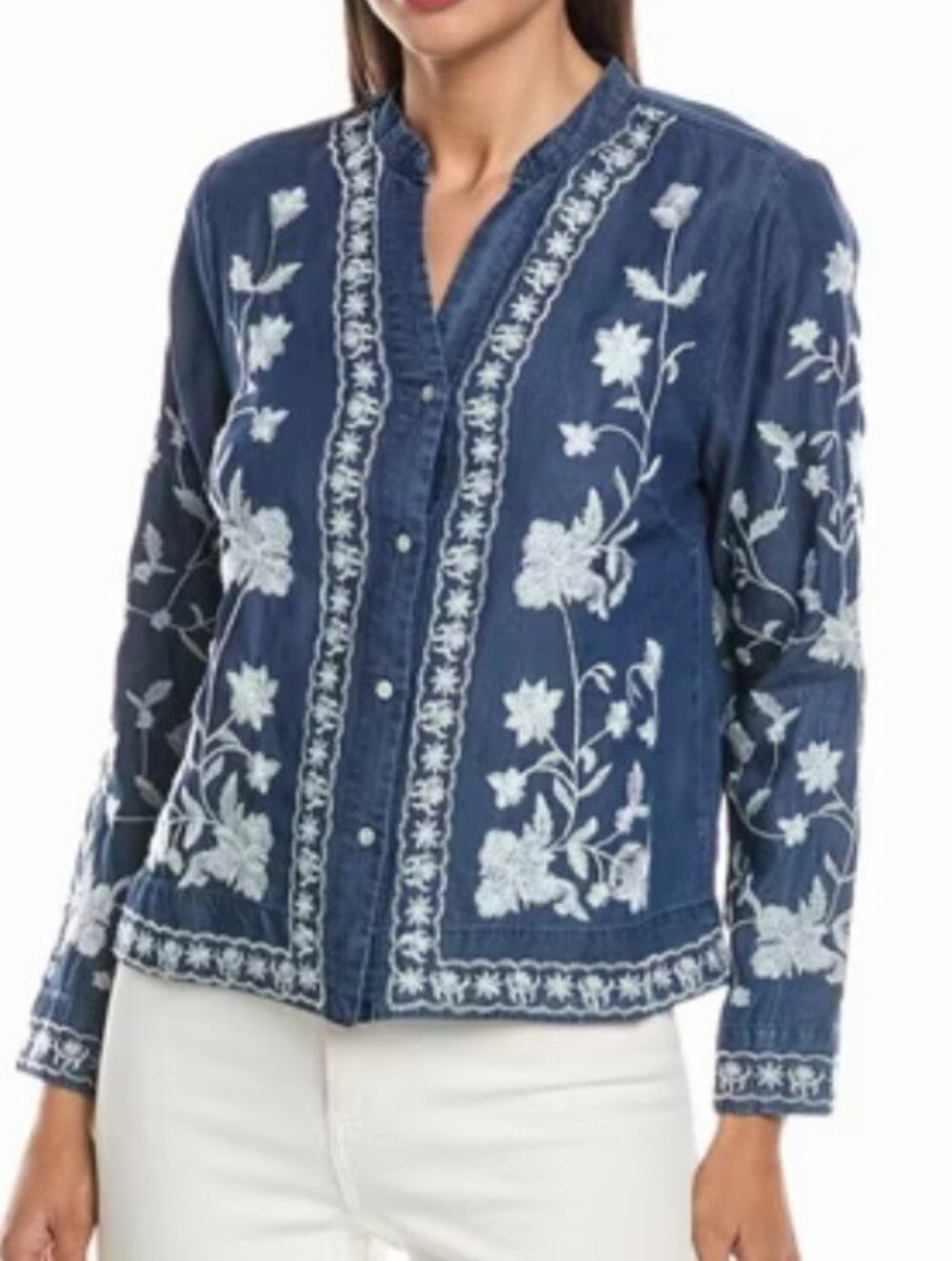 Nanette Lepore Embroidered Blouse